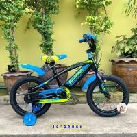 ราคา จักรยานเด็ก 16นิ้ว CRUSH COMP ซี่ลวดสี ซี่ลวดใหญ่ ทรงสปอร์ต รถจักรยานเด็ก สุดเท่ห์ จักรยานเด็กผู้ชาย (22459519940)
