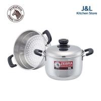 ราคา Zebra หม้อหุงต้ม Wisdom Worthy 26 ซม. พร้อมชั้นนึ่ง (9302632751)