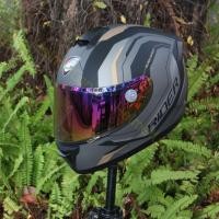 ราคา หมวกกันน็อค Rider รุ่น Vortex ลาย Steel Gold (3932008647)