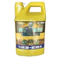 ราคา คายีซาเรส สีเหลือง หวีทอง กลูโฟซิเนต แอมโมเนียม 4 ลิตร ยาฆ่าหญ้า แบบดูดซึม-เผาไหม้ ตราหวีทอง (11883519243)