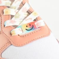 ราคา 1 คู่ Tie-Dye Halo Shoelace Buckles คุณภาพสูงหลากสีสีเหลืองสีดํา Galaxy สีม่วงสีเขียวแฟชั่น (26837057219)