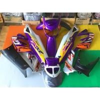 ราคา ชุดสีแดชใหม่ แดช 2001 สีม่วง_ขาว สินค้าได้ตามรูปทุกชิ้น (7636838648)
