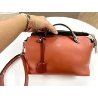 ราคา [Used like new] Fendi Leather Medium By The Way Boston Bag (22146332029)
