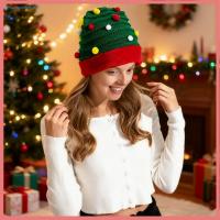 ราคา หมวกถักคริสต์มาสทําจากสีแดงเขียวประดับลูกบอลขนสัตว์ที่ด้านบนของหมวกและประดับลูกบอลสีน่ารักที่ร่างกายหมวก ซึ่งงดงาม (40724791789)