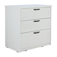 ราคา INDEX LIVING MALL ตู้ 3 ลิ้นชัก รุ่นโรม - สีขาว (18941899024)