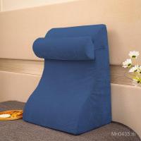 ราคา พนักพิงสามเหลี่ยมเบาะเบาะสเปนข้างเตียงเอวเบาะพนักพิงศีรษะหน่วยความจําโฟมเตียงพนักพิงขนาดใหญ่ ราคา (52350764114)