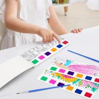 ราคา เด็กสีน้ําสมุดระบายสีกราฟฟิตีวาดระบายสีหนังสือภาพอนุบาลสีน้ําภาพวาดหนังสืออุปกรณ์ศิลปะ (28322259954)