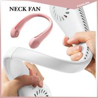 ราคา FINALES Mini Neck Fan Bladeless Cooling USB Rechargeable Kipas Leher Portable Hanging Cooling Fan (47950865086)