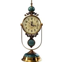 ราคา อเมริกันสร้างสรรค์นาฬิกาห้องนั่งเล่นย้อนยุคเดสก์ท็อปขนาดใหญ่ตกแต่งบ้านนาฬิกาตั้งโต๊ะสไตล์ยุโรปนาฬิก (51050083850)