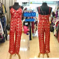 ราคา จั้มสูท ลูกไม้งานป้าย (2708731241)