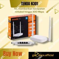 ราคา Tenda N301 เราเตอร์ไร้สาย Wifi 300Mbps 2 เสาอากาศ (22976496719)