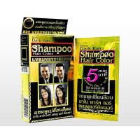 ราคา Mano Dark Hair Shampoo Hair Color มาโน ดาร์ค แฮร์ แชมพูเปลี่ยนสีผมเป็นสีดำ 1 กล่องบรรจุ 2 ซอง#ซองละ 20มล (10760568283)