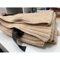 ราคา ส่งต่อผ้าพันคอ ZARA ผ้า cotton สีเบจ (27586901414)