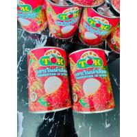 ราคา #เงาะกระป๋องตราทีเค ขนาด 500 กรัม ยกลัง 24 กระป๋อง (26806801158)