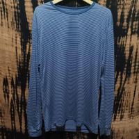 ราคา Uniqlo Heattech - เสื้อยืดแขนยาว (ลายทางสีน้ําเงิน) (17395168865)