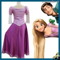 ราคา ชุดเดรสคอสเพลย์เจ้าหญิง Rapunzel สําหรับผู้ใหญ่ (55650068634)