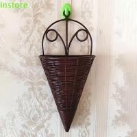 ราคา ภายในร้าน เลียนแบบหวายแขวนตะกร้าดอกไม้,แขวนผนังสามเหลี่ยมประดิษฐ์แขวนผนังกระถางดอกไม้,สร้างสรรค์จําลองกระถางดอกไม้พลาสติกสวน (53451084816)