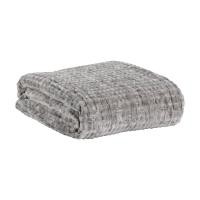 ราคา INDEX LIVING MALL ผ้าห่มเฟนเนลพิมพ์ลาย รุ่นยูมิ ขนาด 150 x 200 ซม. - สีเทา (43923837706)