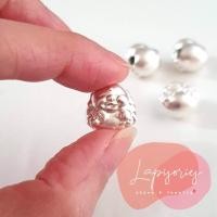 ราคา ชาร์มเงินแท้999 โฟมมิ่ง พระสังกัจจายน์ถือเหรียญและลูกท้อ ตัวตกแต่งกำไล ตัวคิ่นหิน diy (5544199819)