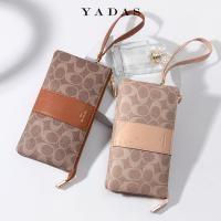 ราคา Yadas กระเป๋าสตางค์ มีซิป พิมพ์ลายวงรี สไตล์คลาสสิก สําหรับผู้หญิง (25466164684)