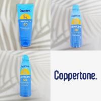 ราคา [Coppertone®]Complete Sunscreen SPF50,30 Lotion or Spray With Moisturizes Lightweight กันแดด สำหรับผิวกายแบบกันน้ำ (19996504124)