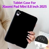 ราคา สําหรับ Xiaomi Pad Mini 8.8 นิ้ว 2025 แท็บเล็ต PADmini8.8 25079RPDCG กลับกรณีซิลิโคนนุ่ม TPU สําหรับ xiaomi pad mini 8.8 ปลอก (41476200116)