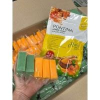 ราคา สบู่ สบู่พรทิน่า 2 สูตร สีเขียวและสีเหลือง สบู่สมุนไพรผิวขาว พรทิน่า (18777766466)