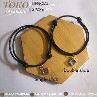 ราคา สร้อยข้อมือจี้เพชร Rhombus / Viral Hits สร้อยข้อมือเชือกผู้ชายและผู้หญิง (23921571447)