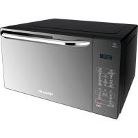 ราคา SHARP เตาอบไมโครเวฟพร้อมระบบย่างขนาด 25ลิตร รุ่น R-752PBK (2372058658)