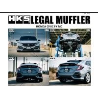 ราคา ท่อไอเสีย hks exhaust ตรงรุ่น honda civic fk Rs 1.5 turbo ปลาย taitanuim ท่อคู่ ออกกลาง หม้อพัก 3 ใบ ท่อ Stanless Steel (27759629146)