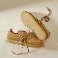 ราคา STOCK Get ready Kit x Clarks x adidas originals Samba 8 Street รองเท้าแตะลําลองกันลื่นทนต่อการสึกหรอ low-top รองเท้าแตะ Neutral Brown 9ZID (49852037781)