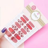 ราคา Tutu Nail สติ๊กเกอร์ติดเล็บโบว์แดง (4283015739)