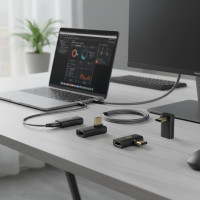 ราคา Hagibis USB4 Converter PD240W 80Gbps 8K USB C to Type-C 90 Degree Right Angle Adapter for Thunderbolt 4/5 with iPhone 16 Pro ROG Ally Steam Deck Tablet Laptop (57900655606)