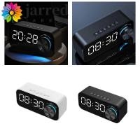 ราคา JARRED ลําโพงบลูทูธ,นาฬิกาปลุกขนาดเล็กขนาดเล็กปริมาณสูง,จอแสดงผลดิจิตอลฟังก์ชั่นนาฬิกาออกแบบแบบพกพานาฬิกาปลุก LED ซูเปอร์เบสใช้ในบ้าน (53751215463)