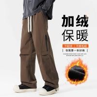 ราคา กางเกงขาตรงผู้ชายฤดูใบไม้ร่วงฤดูหนาวหลวมและกางเกงปีนเขากว้างวัยรุ่นกางเกงกีฬากันน้ํากลางแจ้ง ม-5เอ็กแอล (27688946002)