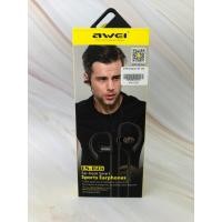 ราคา หูฟัง Awei รุ่น ES-160i Sport Earphones หูฟังสปอร์ตสายแบบคล้องหู แท้ 100% (2026044487)