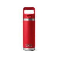 ราคา YETI RAMBLER 18 OZ BOTTLE WITH STRAW CAP RESCUE RED (44259430222)
