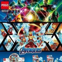 ราคา ส่งฟรีEMSไม่ต้องใช้โค้ด POGO 6010 Iron Man (เลโก้จีน ไอรอนแมน มินิฟิก) (2269707690)