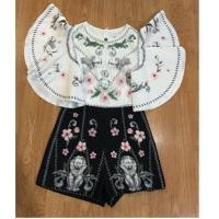 ราคา จั๊มสูทขาสั้น งานป้าย something (2215733118)