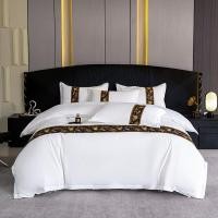 ราคา ชุดสี่ชิ้นผ้าโรงแรมระดับห้าดาว โรงแรม ข & ข ผ้าปูที่นอนโรงแรมผ้าห่มปกผ้าปูที่นอนสีขาวบริสุทธิ์ (43676420727)