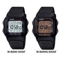ราคา Casio นาฬิกาข้อมือผู้ชาย สีดำ สายเรซิน รุ่น W-800H,W-800HG,W-800H-1A,W-800HG-9A (47229088)