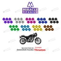 ราคา Triumph THRUXTON Sprocket Nuts น็อตสเตอร์หลัง ไทเทเนียม (41909388388)