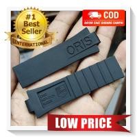 ราคา Hitam ที่ดีที่สุด ORIS AQUIS MENS RUBBER STRAP 24 MM BLACK BAND RUBBER WATCH STRAP 24MM BLACK PREMIUM WATCH KALEP 2.4 CM 2.4CM (19584169607)