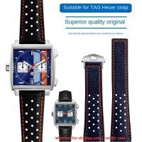 ราคา คุณภาพสูงสายหนังแตกสําหรับ TAG Heuer Carrera Monaco สายนาฬิกาสร้อยข้อมือนุ่มนาฬิกาผู้ชายอุปกรณ์เสริม 22 มม. (40808286192)