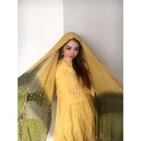 ราคา ชุดมาเลเซีย ชุดราตรีออกงาน เดรสสุภาพ #เดรสสีเหลือง (24078221794)