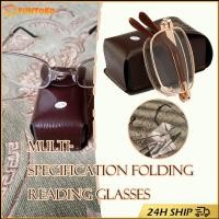 ราคา สินค้ามีคุณภาพ +100°/150°/200°/250°แว่นอ่านหนังสือพับได้ แว่นสายตายาว กรอบโลหะ แถมกระเป๋าหนัง PC ผู้สูงอายุ วัยกลางคน (41167065884)