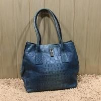 ราคา กระเป๋าสะพายหนังวัวแท้ปั้มลายจระเข้ แบรนด์ FURLA (6431839076)