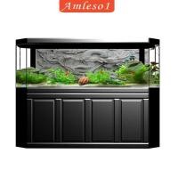 ราคา [แอมเลโซ1] พื้นหลังตู้ปลาสดใส, โปสเตอร์กาวสติ๊กเกอร์ตกแต่งผนังตู้ปลา (49451153758)