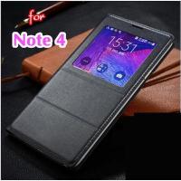 ราคา เคสฝาพับ Samsung Galaxy Note 4 note4 (พร้อมชิป) (40873607570)