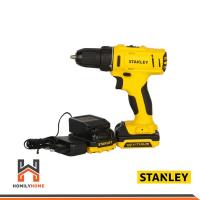 ราคา STANLEY สว่านไร้สาย 12V แบตเตอรี่ 2 ชิ้น พร้อมกล่อง รุ่น SCD121S2K-B1 สว่าน SCD121S2K (12274076017)